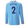 Manchester City Kyle Walker #2 Hemmatröja 2022-23 Långa ärmar